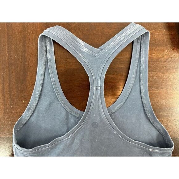 Lululemon Women’s Cool Racerback II *Dye - Washed Night Diver - Picture 11 of 11